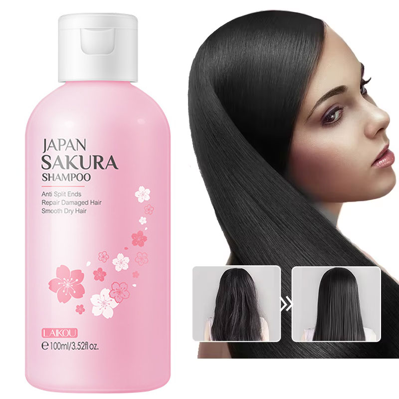 LAIKOU Japan Sakura  Shampoo R - Hair Care Organic recension och pris