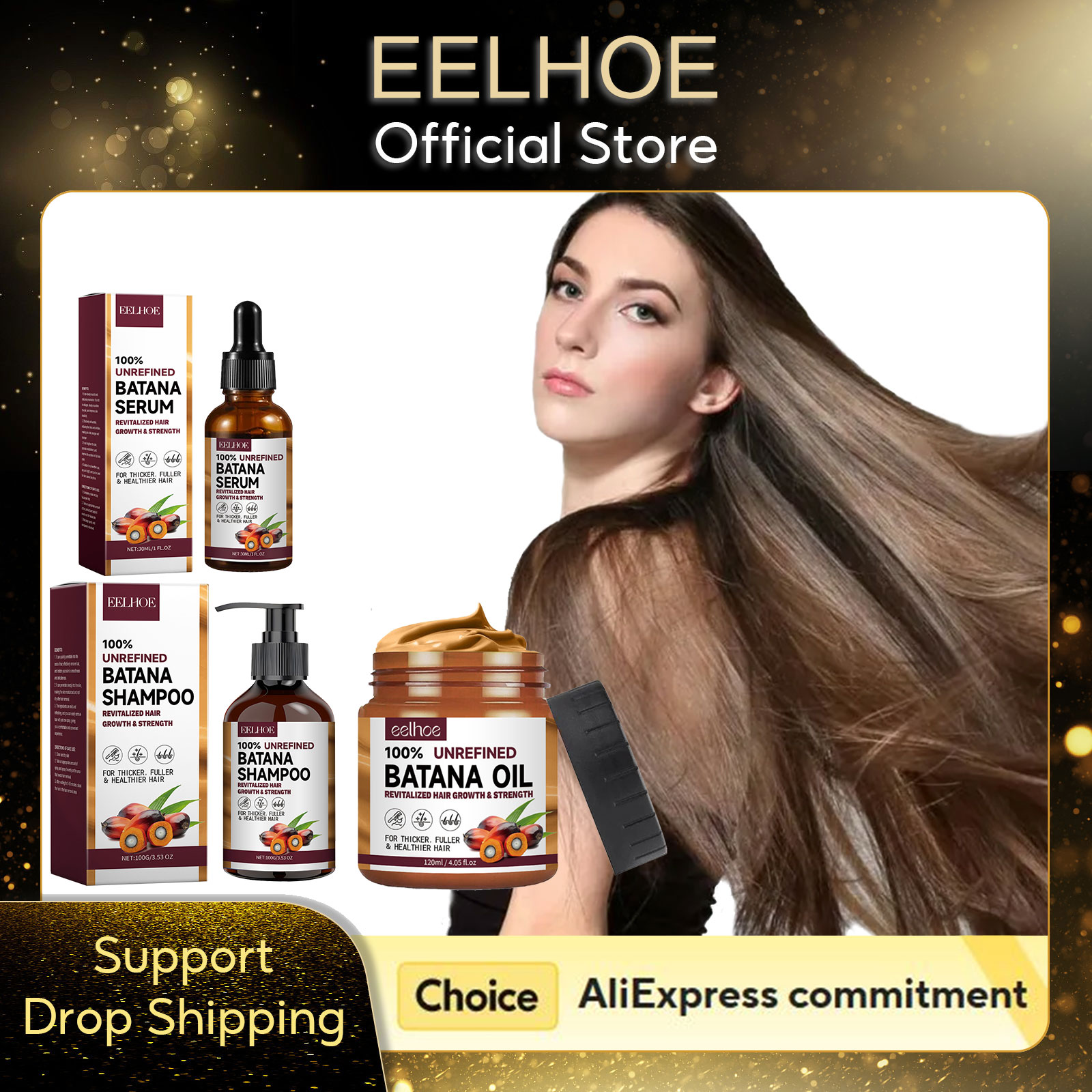 EELHOE Natural Batana Oil Deep - Hair Care Products recension och pris