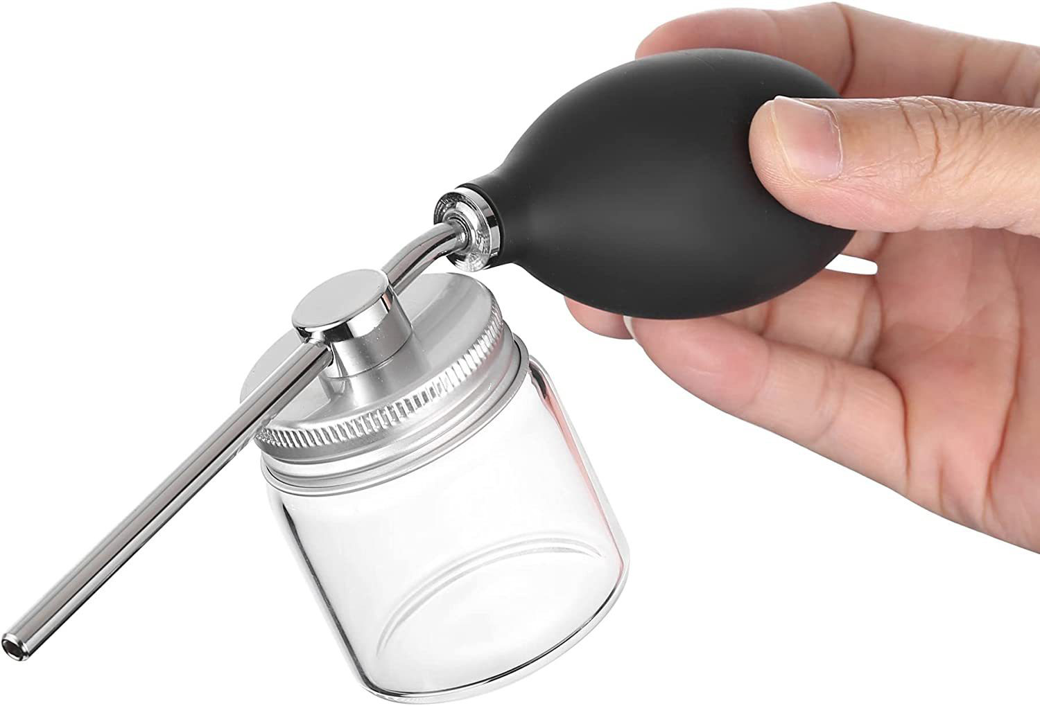 Refillable Barber Powder Spray - Hair Care Products recension och pris