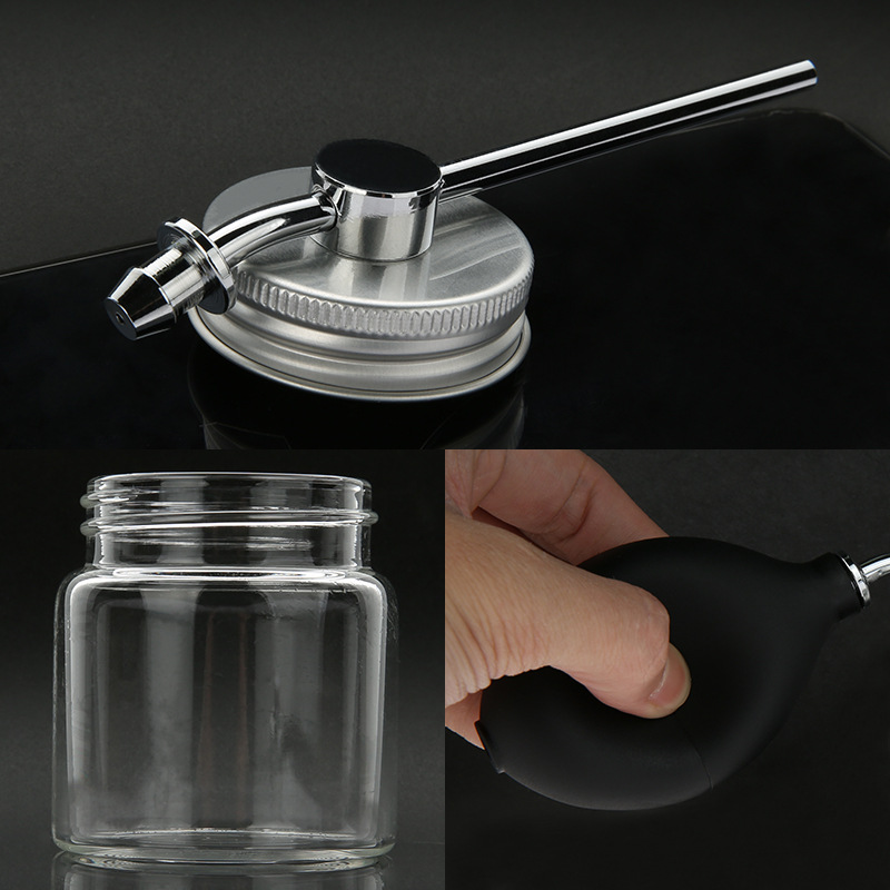 Refillable Barber Powder Spray - Hair Care Products recension och pris
